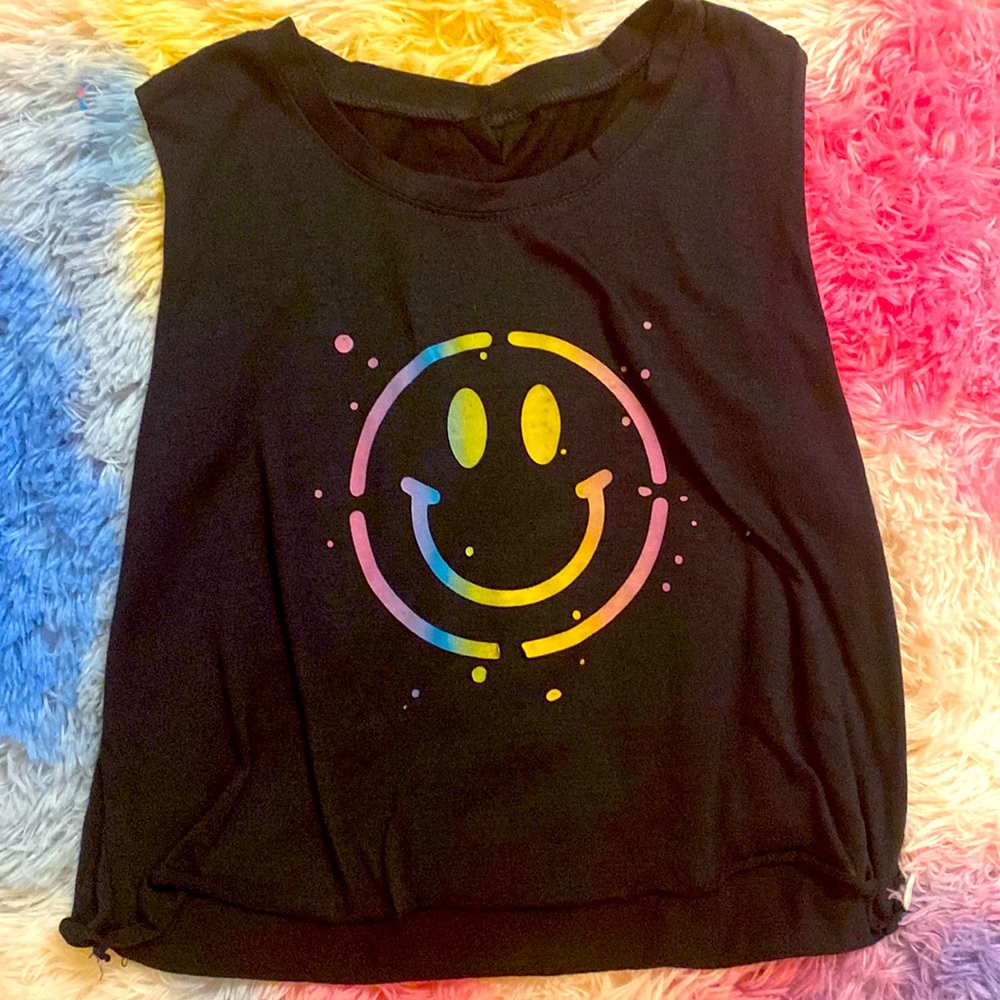 🖤🌈Firehouse adorable girls shirt (CROP TOP) size: large girls  🖤🌈